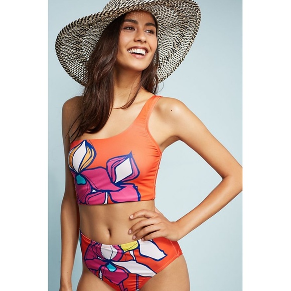Anthropologie Other - NEW ANTHROPOLOGIE Allihop One-Shoulder Bikini Top